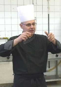 Jean Claude Lequain, ancien chef cuisinier et professeur de cuisine