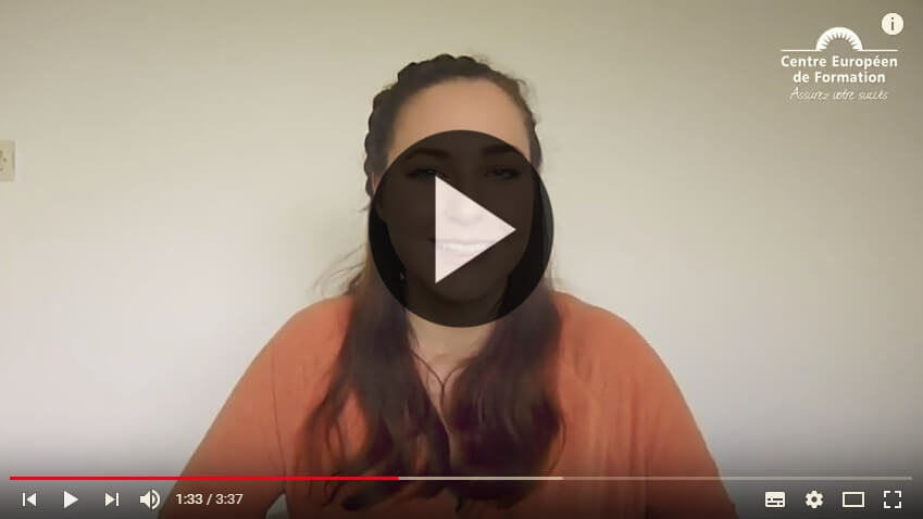 Vidéo Camille CAP Esthetique