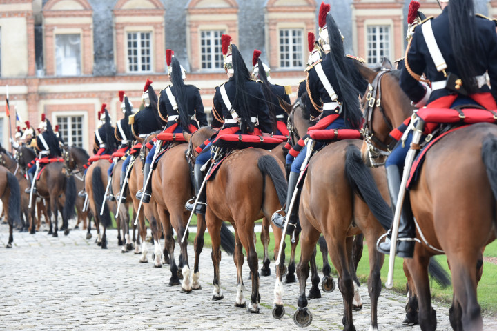 gendarme cavalier à la garde républicaine