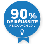 90% 90% de réussite à l'examen cap 2017