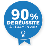90% 90% de réussite à l'examen cap 2017