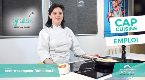 Commencer la formation CAP Cuisine à Paris avec le CEF